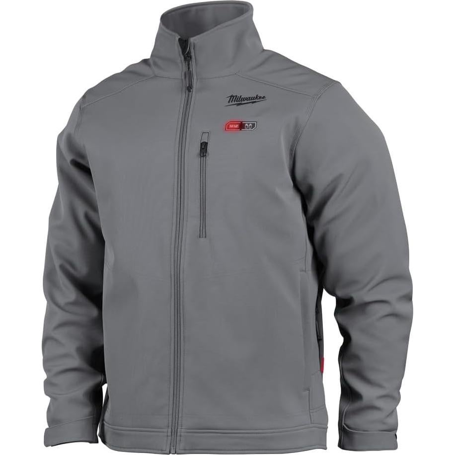 Chaqueta Térmica Sin Cable Milwaukee M12 TOUGHSHELL Gris