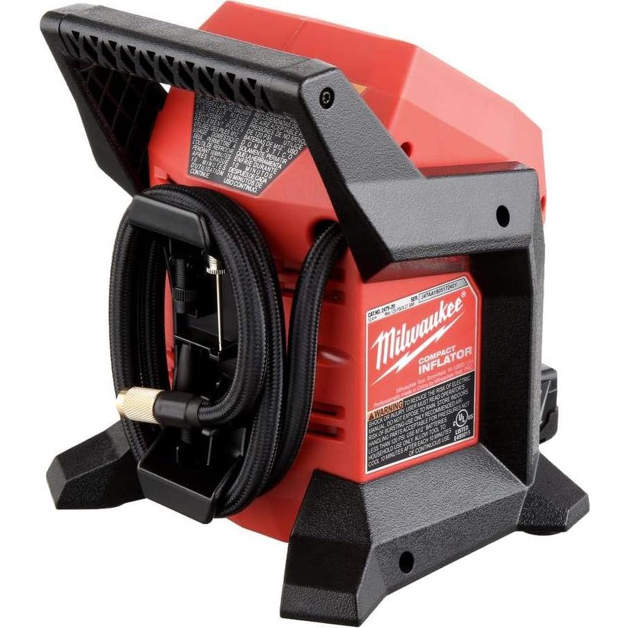Inflador Compacto Inalámbrico Milwaukee M12 12V 120 PSI