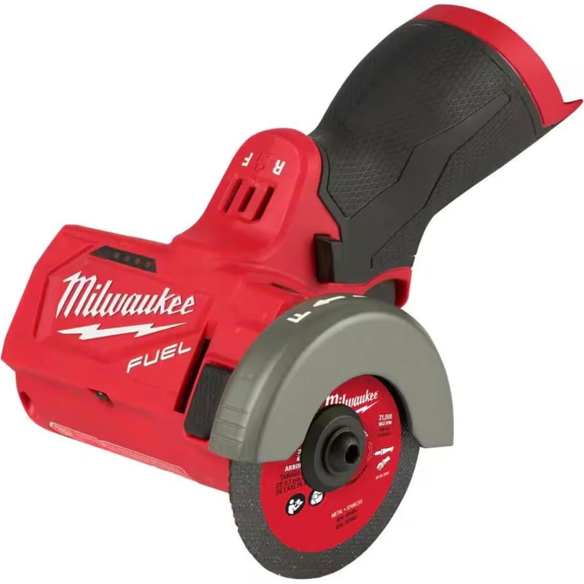 Llave de Carraca Milwaukee M12 FUEL 12V + Sierra de Corte 3"