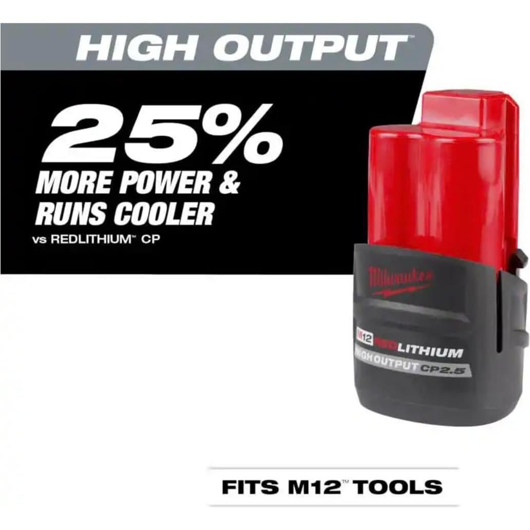 Llave de Carraca Milwaukee M12 FUEL 12V + Sierra de Corte 3"