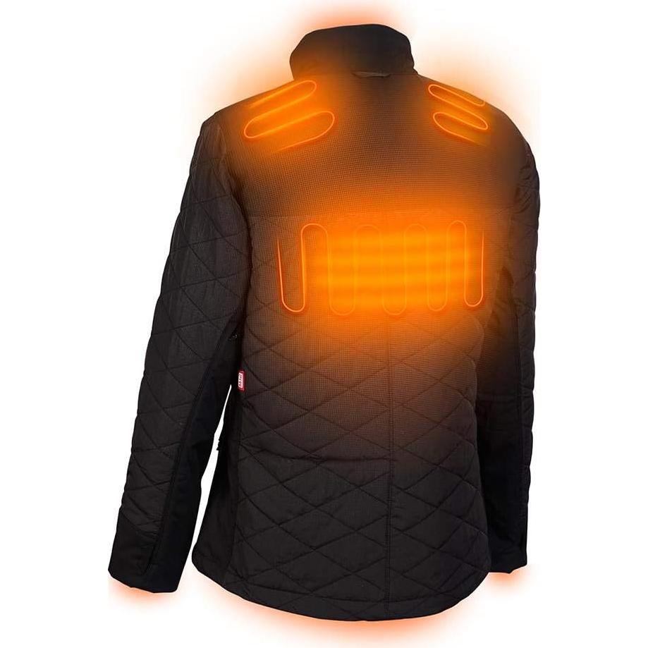 Chaqueta Térmica Milwaukee M12 AXIS para Mujeres - Mediana Negra