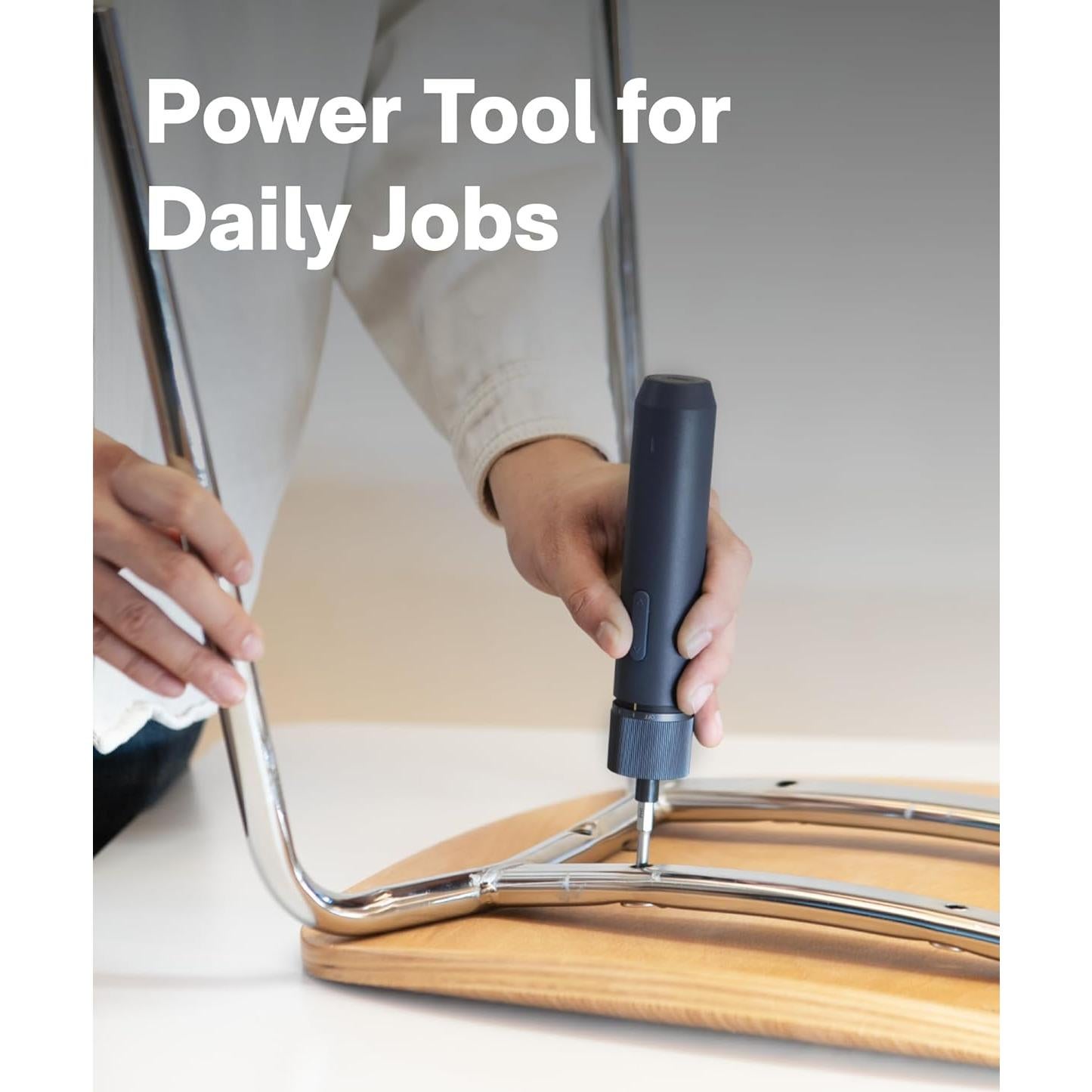 Kit de Herramientas HOTO 40 Piezas con Destornillador Eléctrico