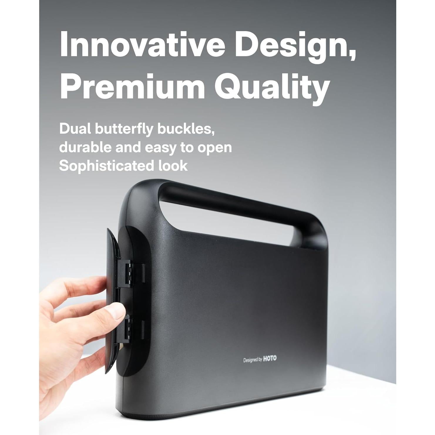 Kit de Herramientas HOTO 40 Piezas con Destornillador Eléctrico