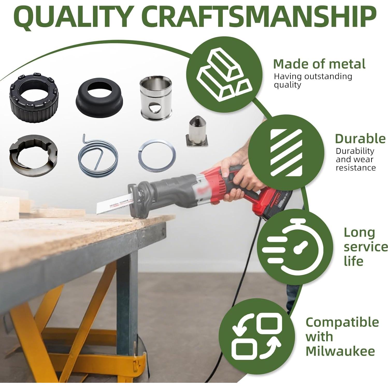 Kit Abrazadera Bloqueo Rápido 14-46-1011 para Sierra Recíproca