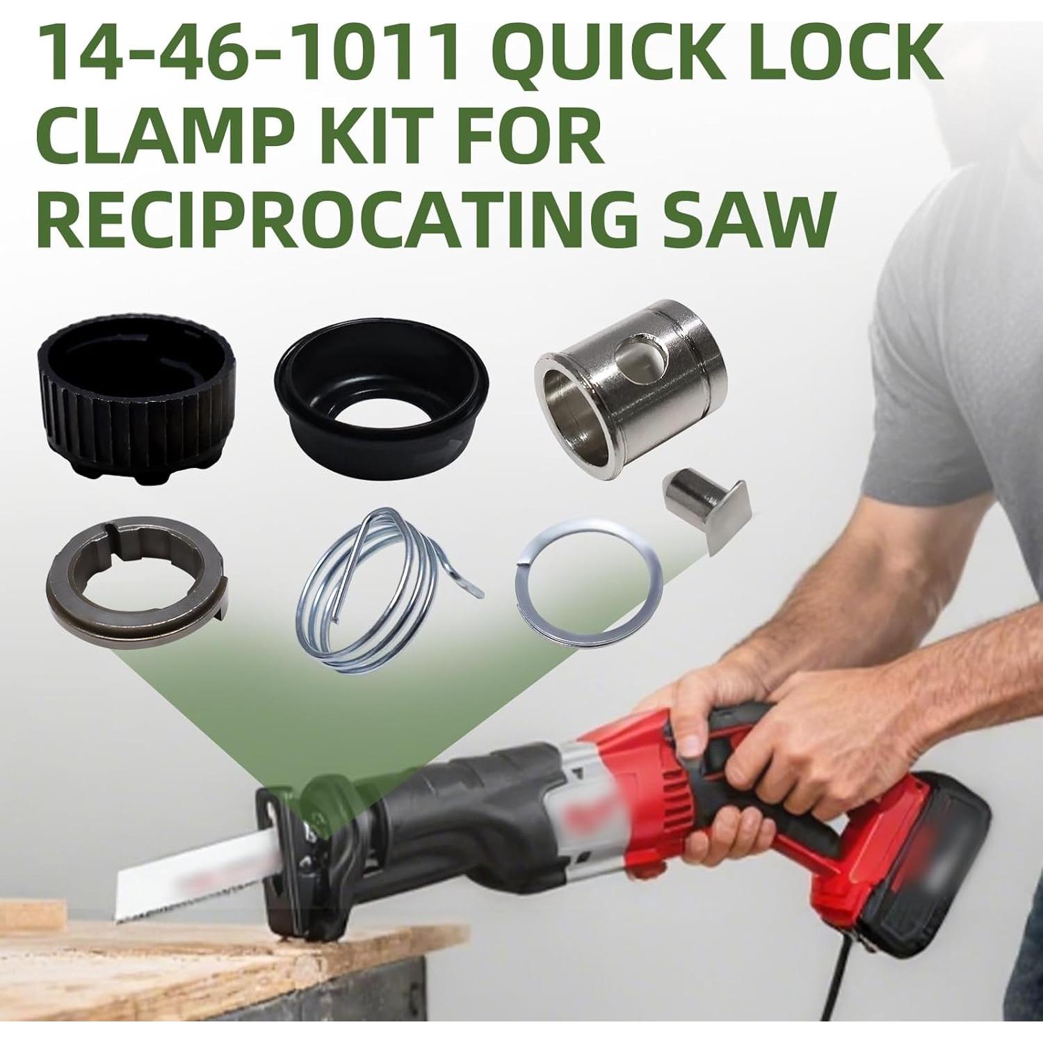 Kit Abrazadera Bloqueo Rápido 14-46-1011 para Sierra Recíproca