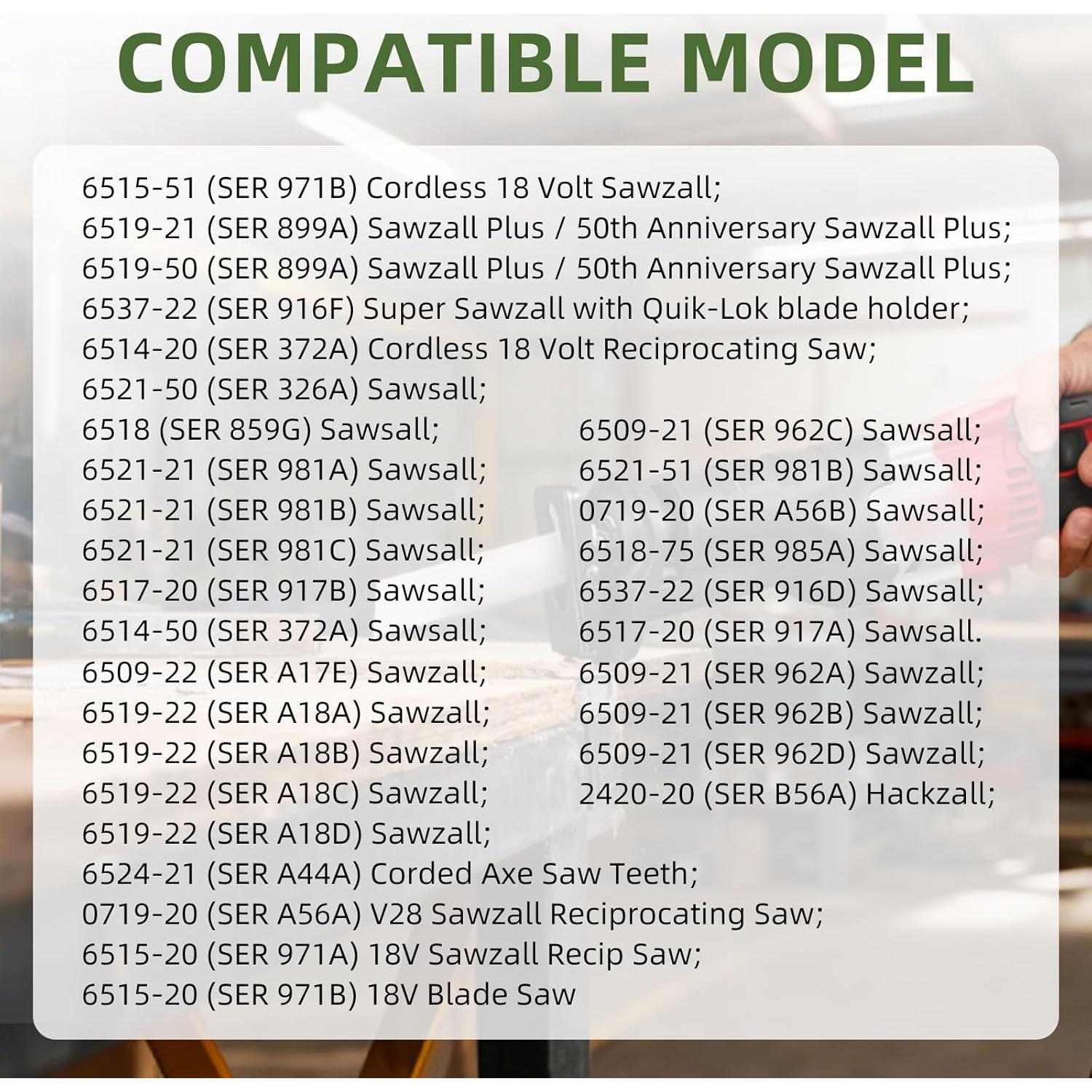 Kit Abrazadera Bloqueo Rápido 14-46-1011 para Sierra Recíproca