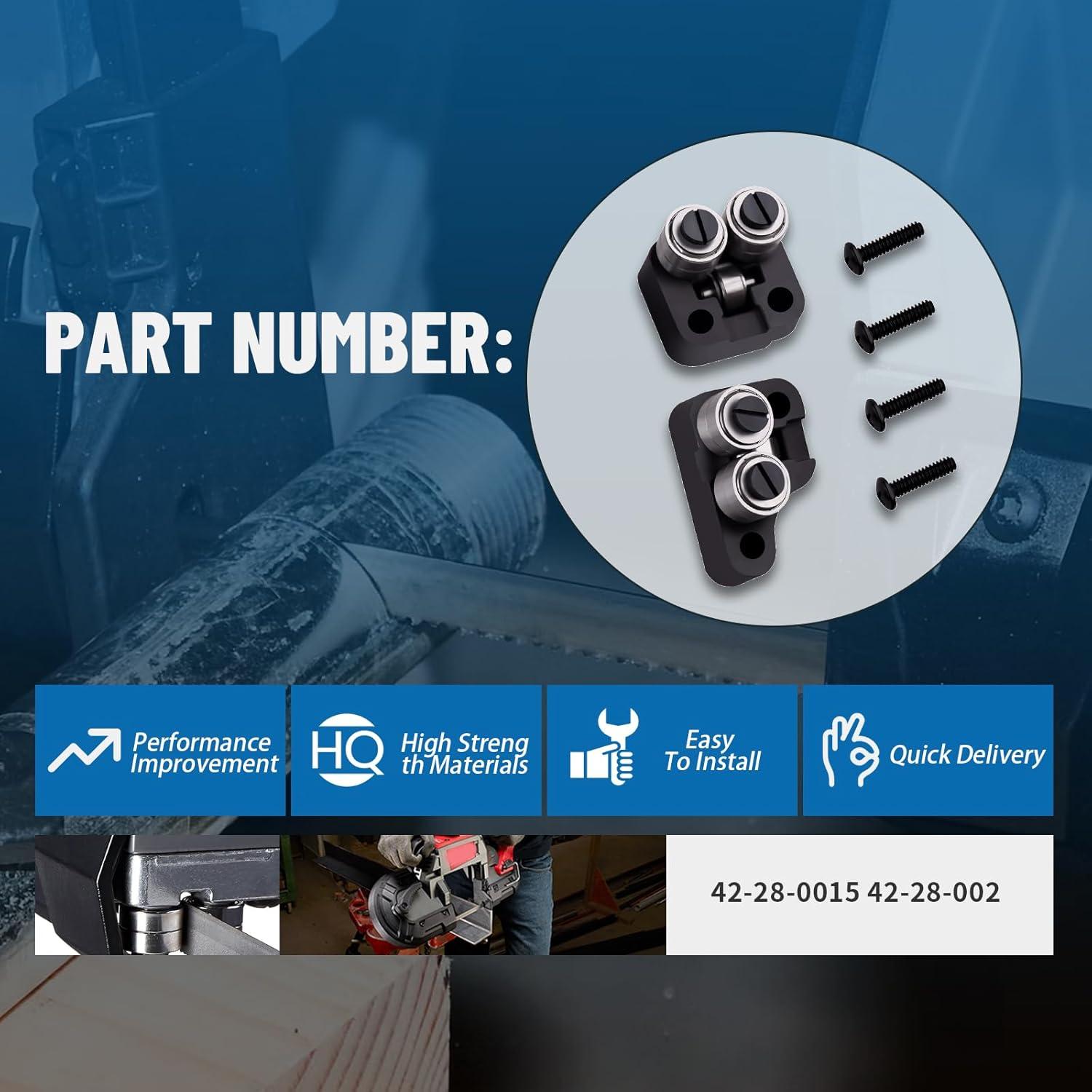 Kit de Rodillos Guía Delantero y Trasero Milwaukee 6232-20