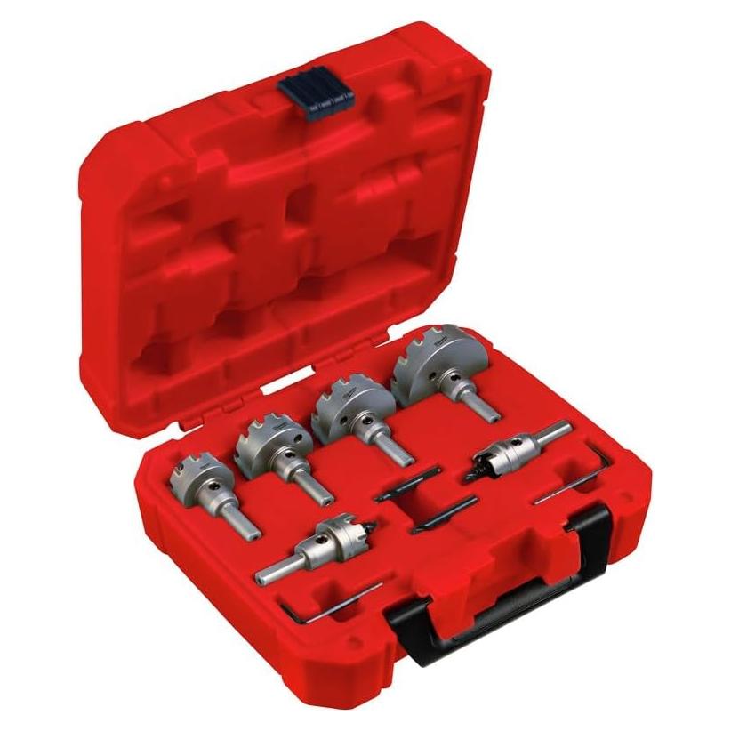 Juego de Cortadores de Agujeros Carburo 8 Piezas Milwaukee