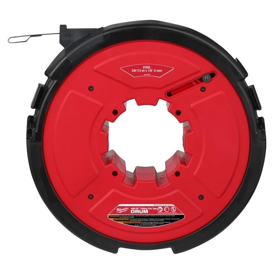 Tirador de Alambre Milwaukee M18 Fuel 73m 3mm Acero Rojo
