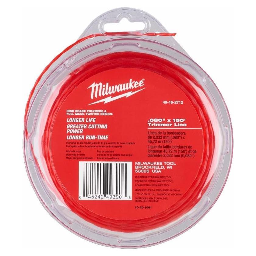 Recortadora Eléctrica Milwaukee 49-16-2712 0.08" x 45.72 m