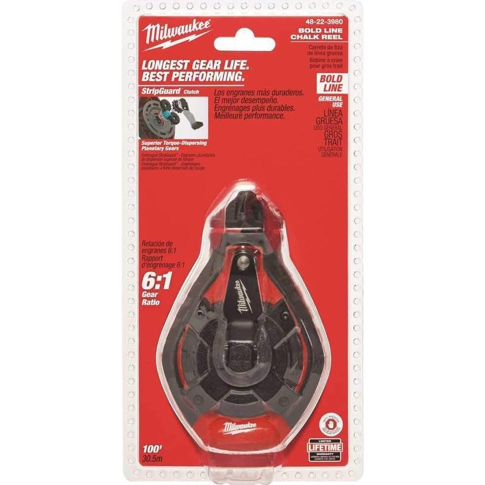 Carrete de Tiza Milwaukee 30.48 m Bold - Paquete de 2