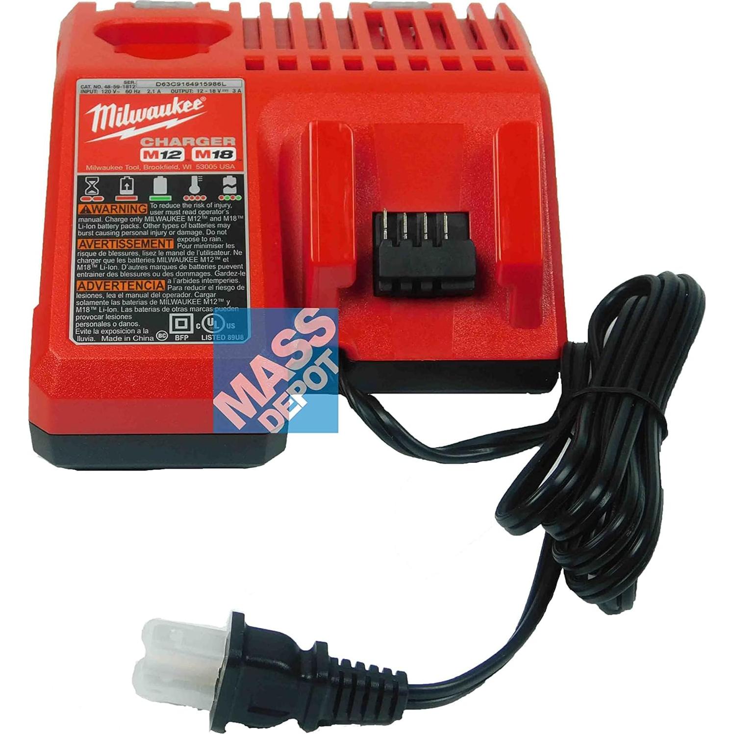 Taladro Atornillador Milwaukee M18 Compacto 1/2" 500 lbs-pulg