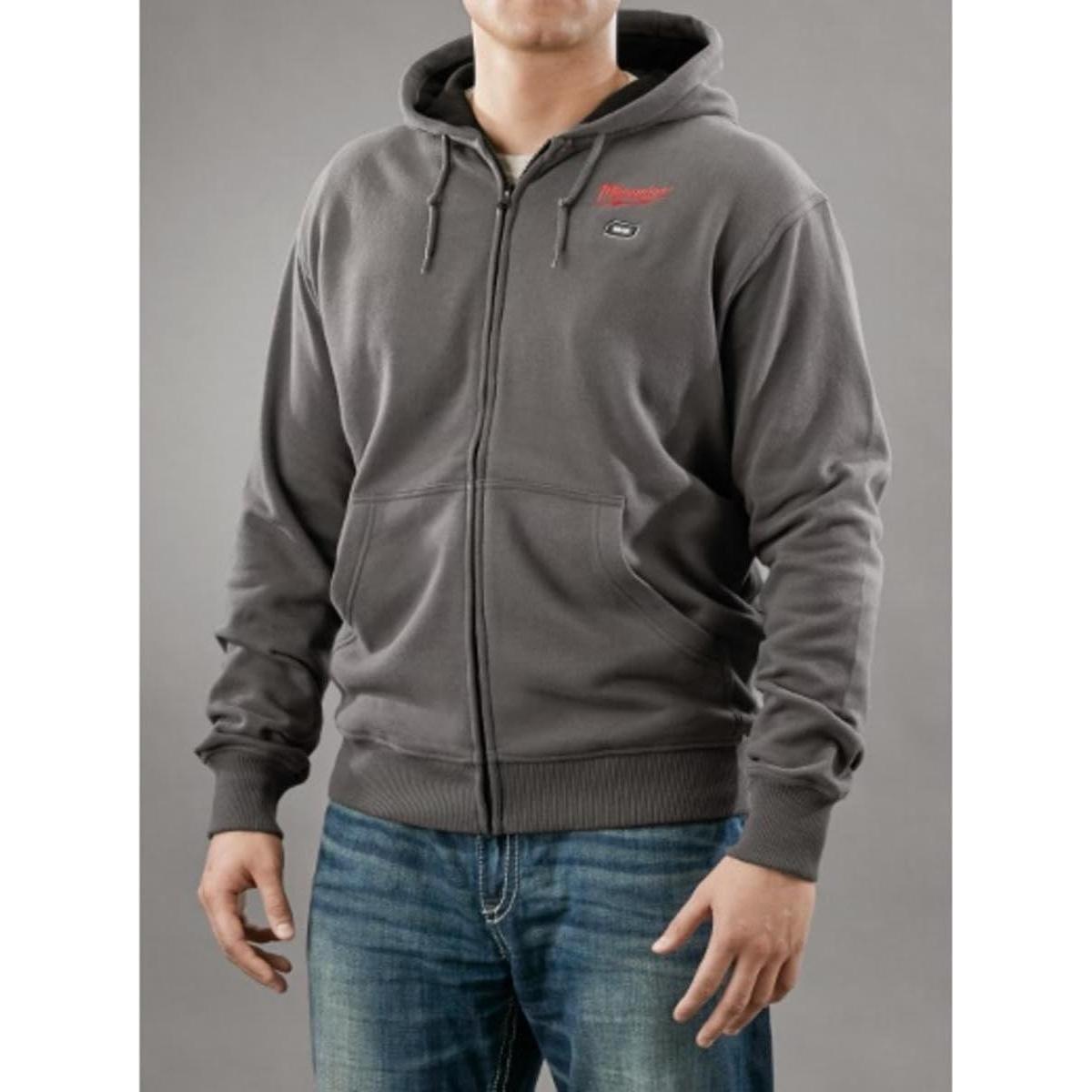 Sudadera calefaccionada Milwaukee M12 para hombres XL negra