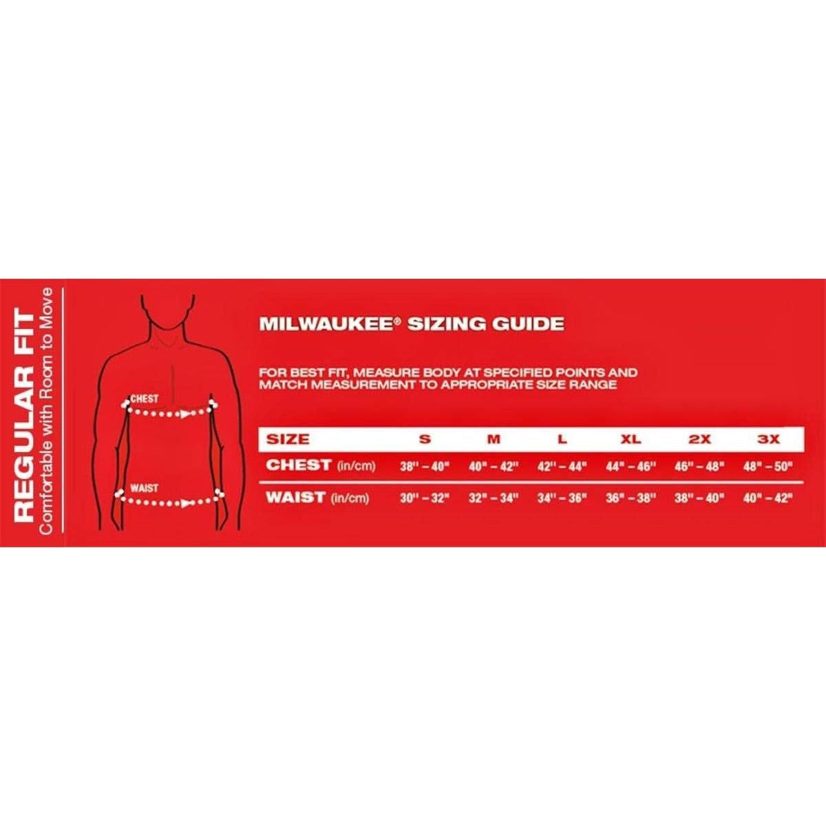 Sudadera calefaccionada Milwaukee M12 para hombres XL negra