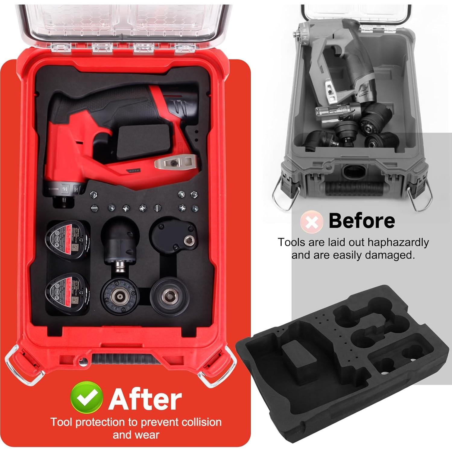 Inserto de Espuma EVA Milwaukee 48-22-8435 para Taladro 2505-22 M12