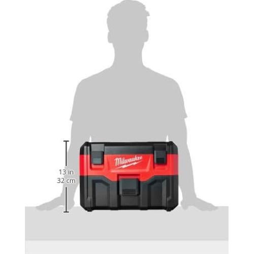 Aspiradora Inalámbrica Milwaukee 0880-20 2 Galones 7.57L