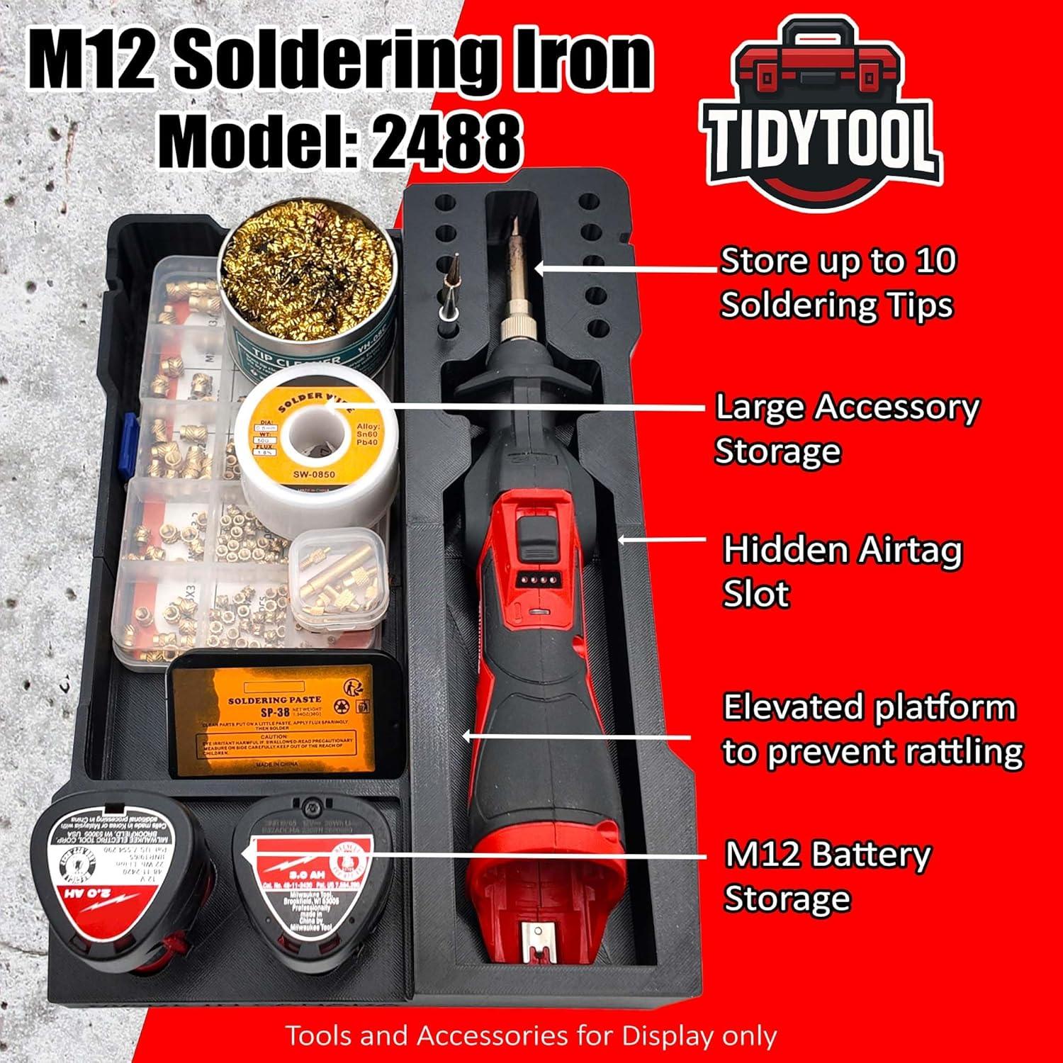 Inserto para Soldador Milwaukee M12 TidyTool - Forro Compacto