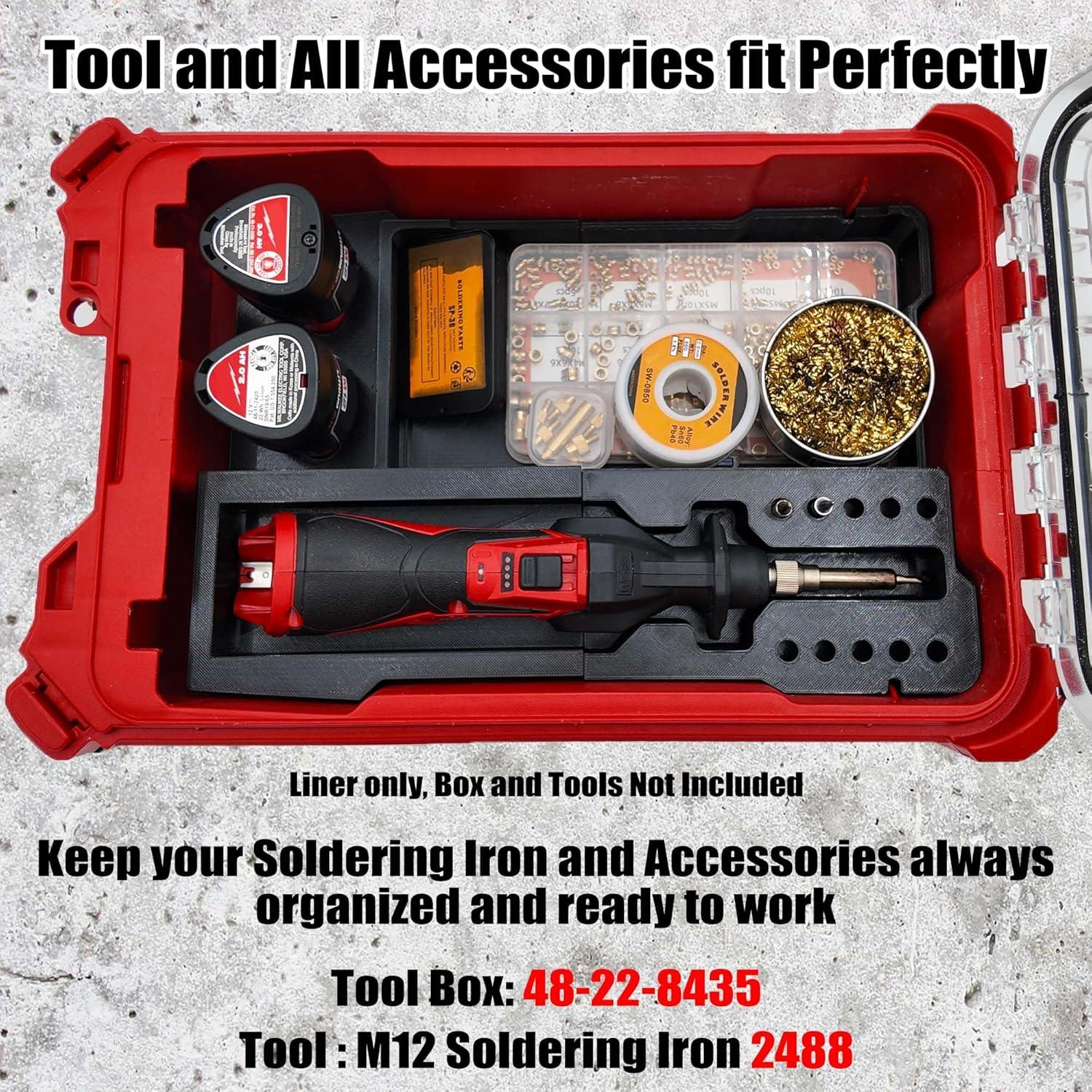 Inserto para Soldador Milwaukee M12 TidyTool - Forro Compacto