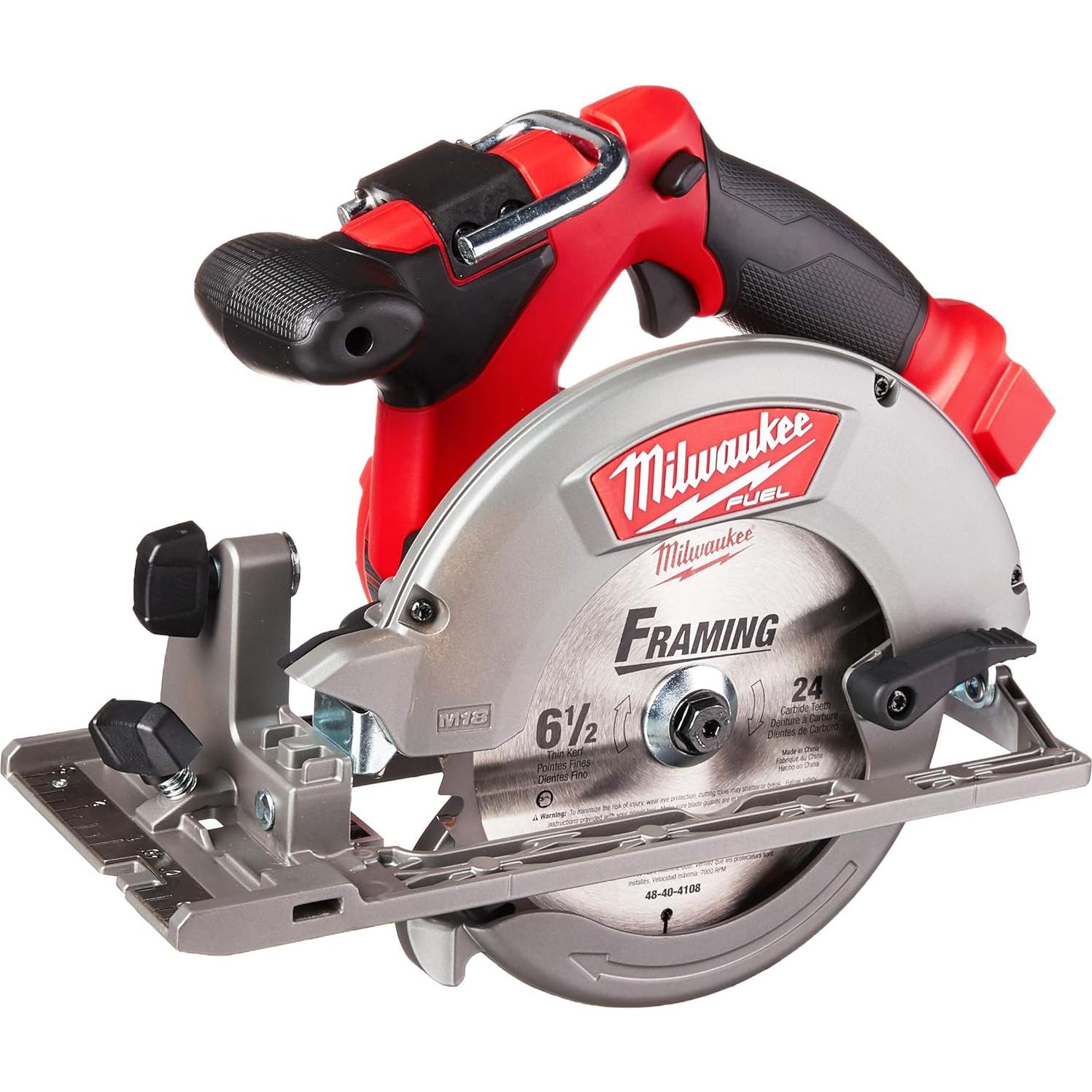 Sierra Circular Milwaukee M18 Fuel 6.5" con Batería