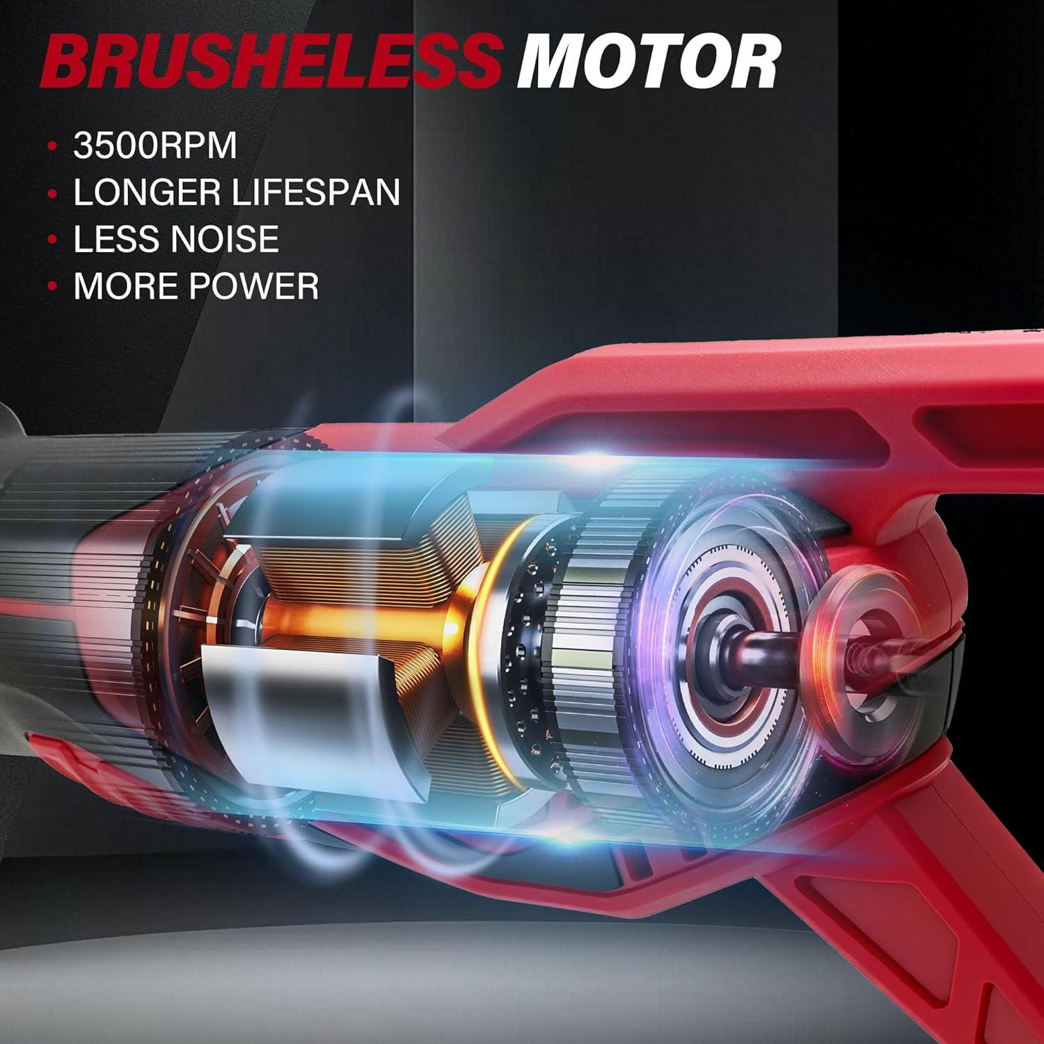 Sierra Recíproca Inalámbrica RAYLEEY 3500 RPM 25 cm