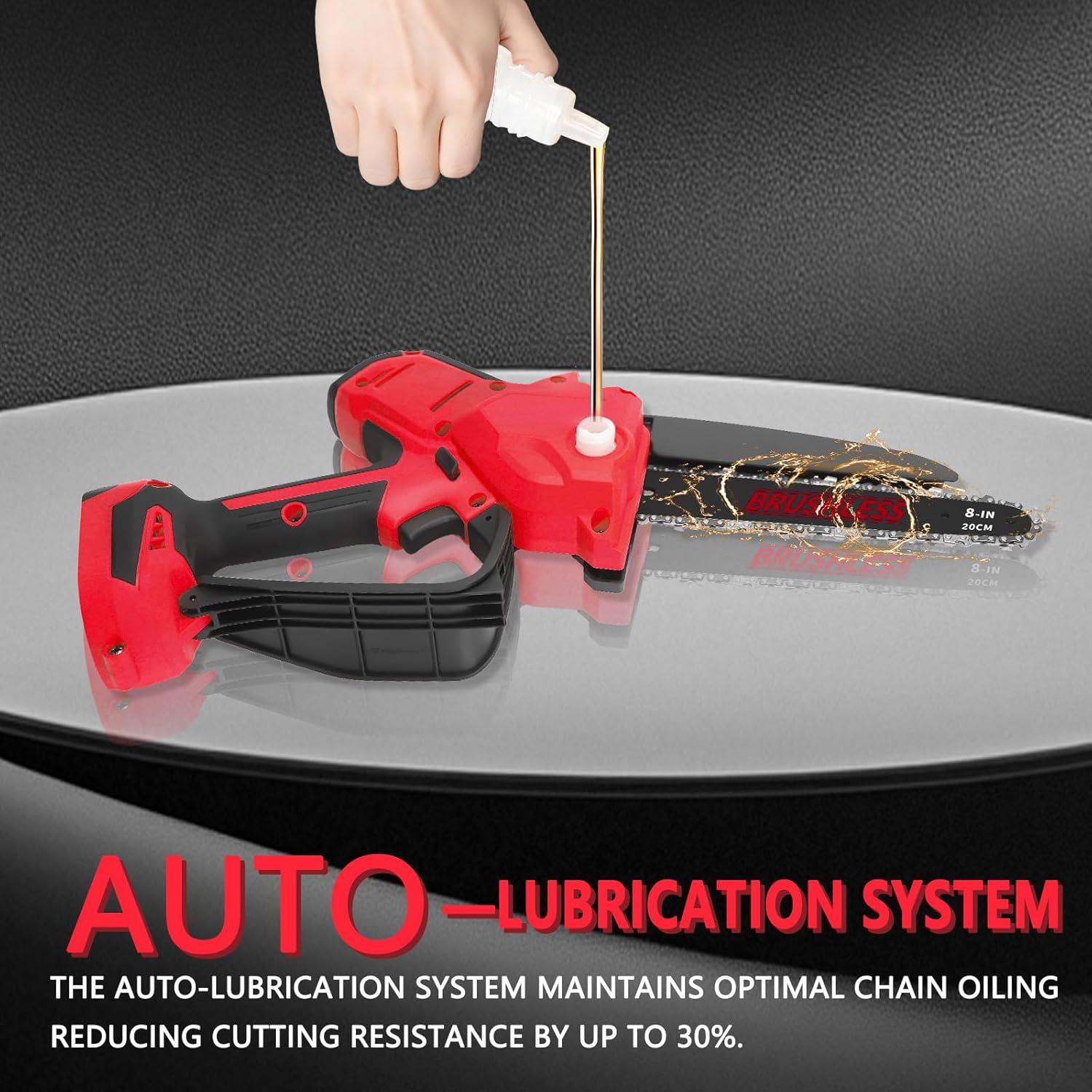 Mini Motosierra Inalámbrica HCDHCD 1000W 6/8" Compatible M18