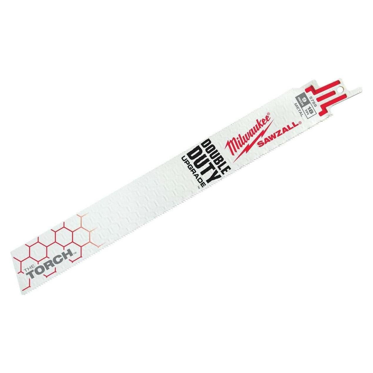 Hoja de Sierra Recíproca Milwaukee 22.86 cm Bi-Metal 5 Pk