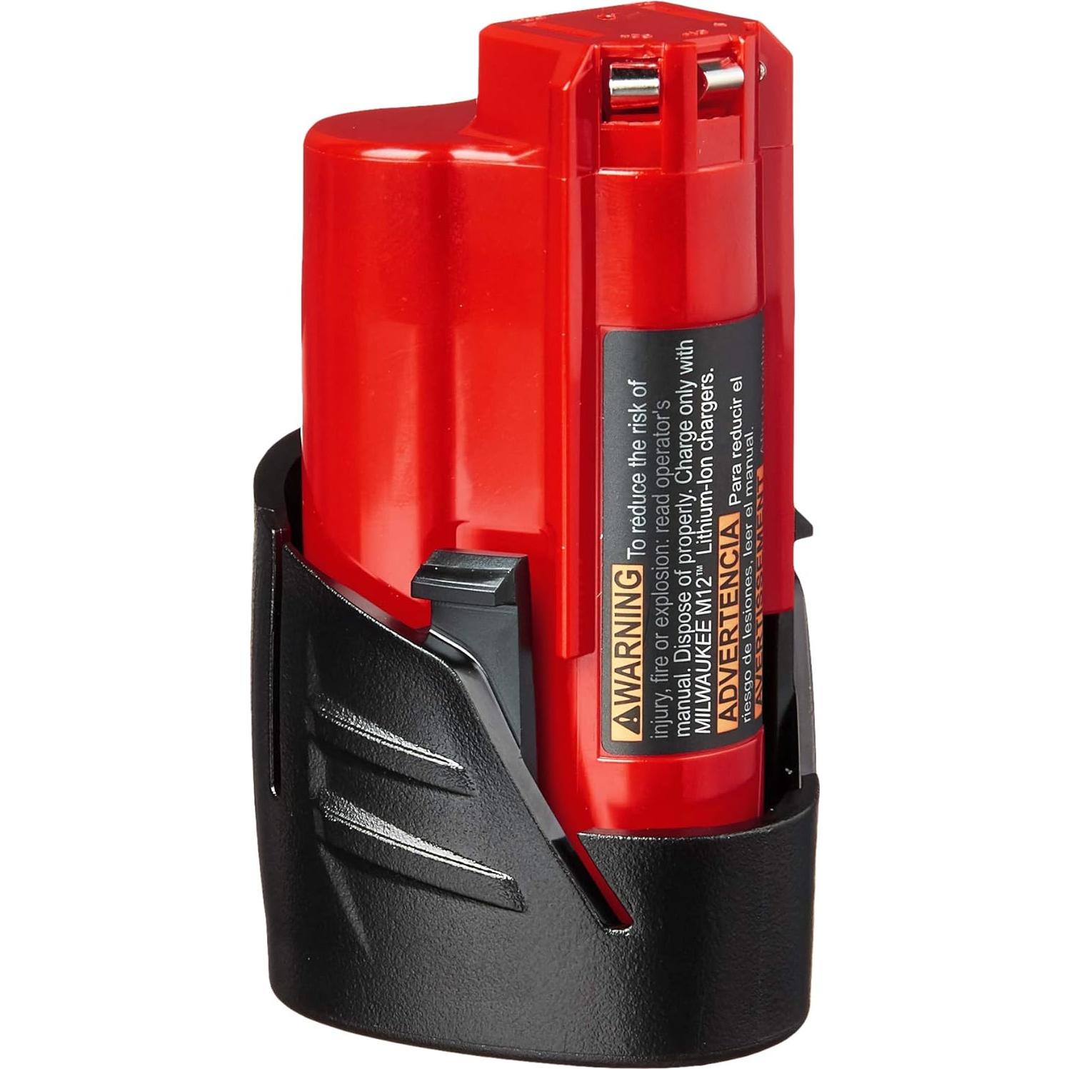 Batería Milwaukee 48-11-2401 Litio Ion 12V 1.5Ah Compacta
