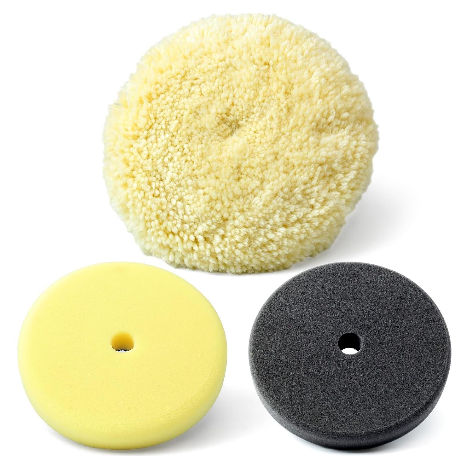 Kit de almohadillas de pulido Dusledel 7" compatible Milwaukee M18