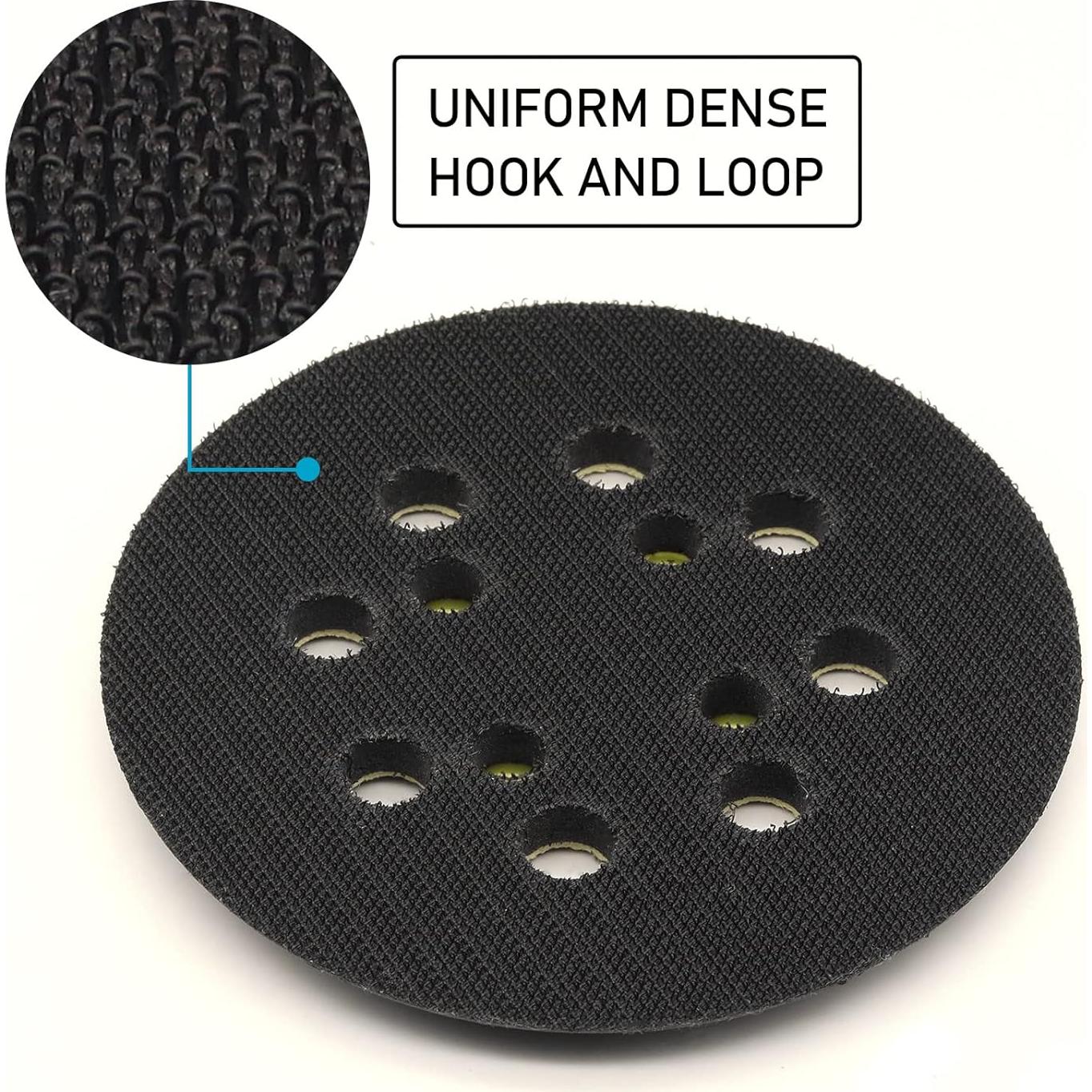 Pad de Lijado 5" Donanim para Lijadoras Orbitales - Paquete de 4