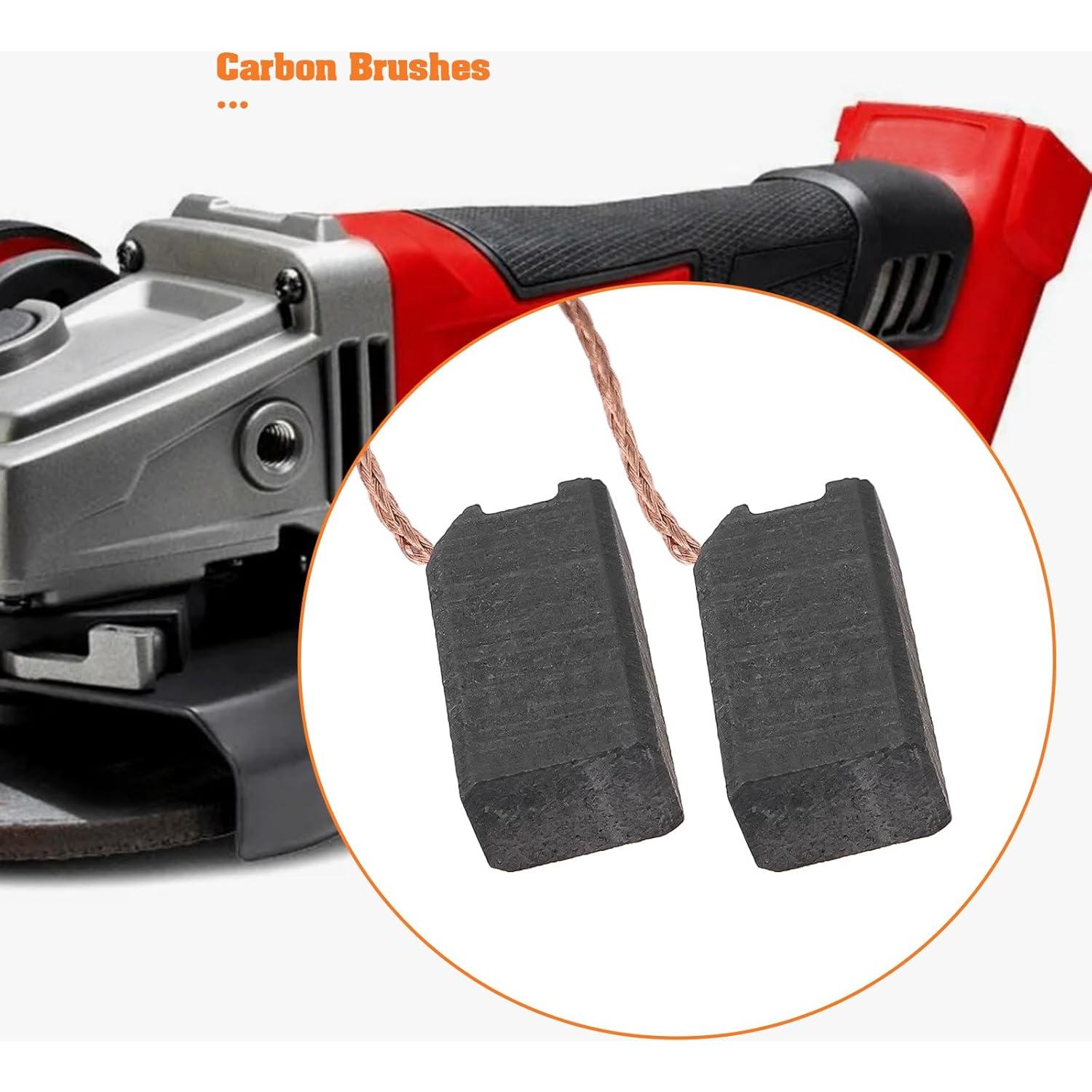 4 Cepillos de Carbón Reemplazo OTOTEC para Milwaukee 22180710