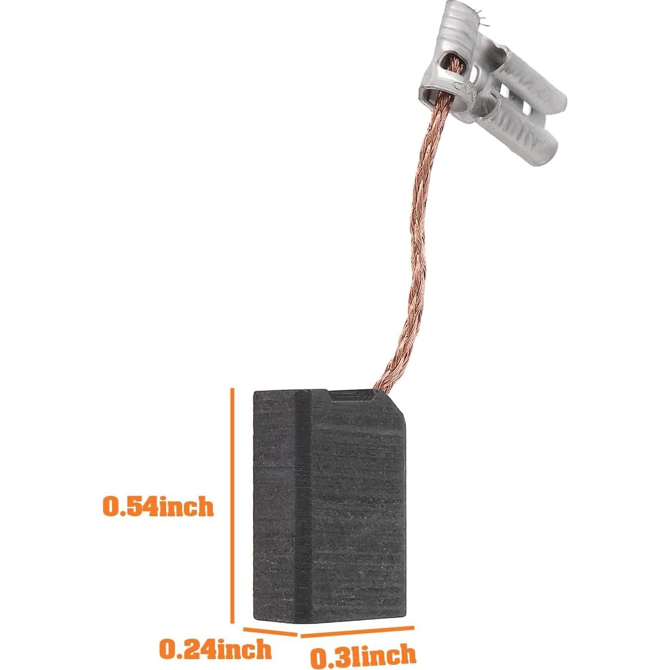 4 Cepillos de Carbón Reemplazo OTOTEC para Milwaukee 22180710