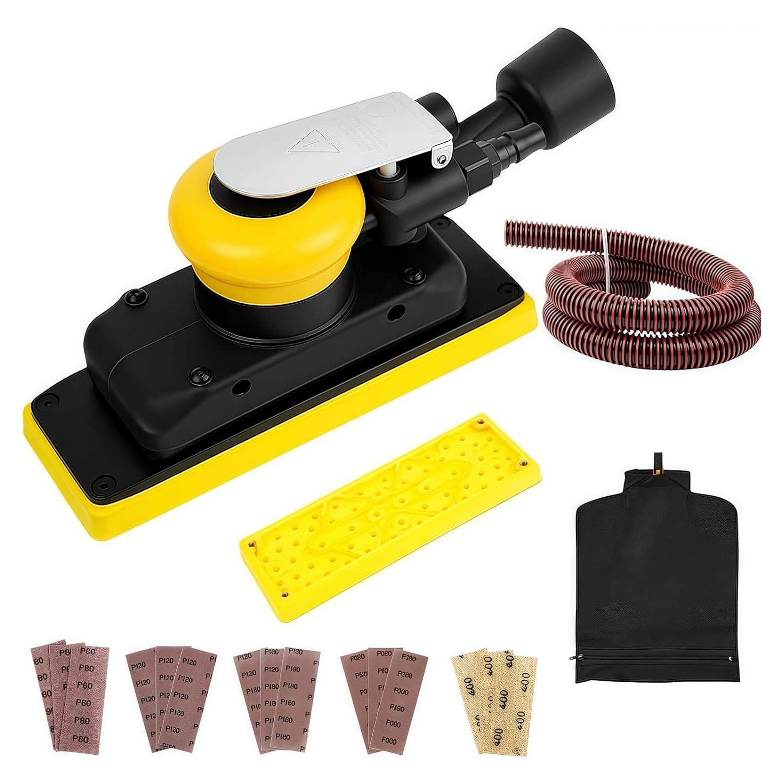 Lijadora Orbital Neumática BBTEQEKN 70mm 10000 RPM Libre de Polvo