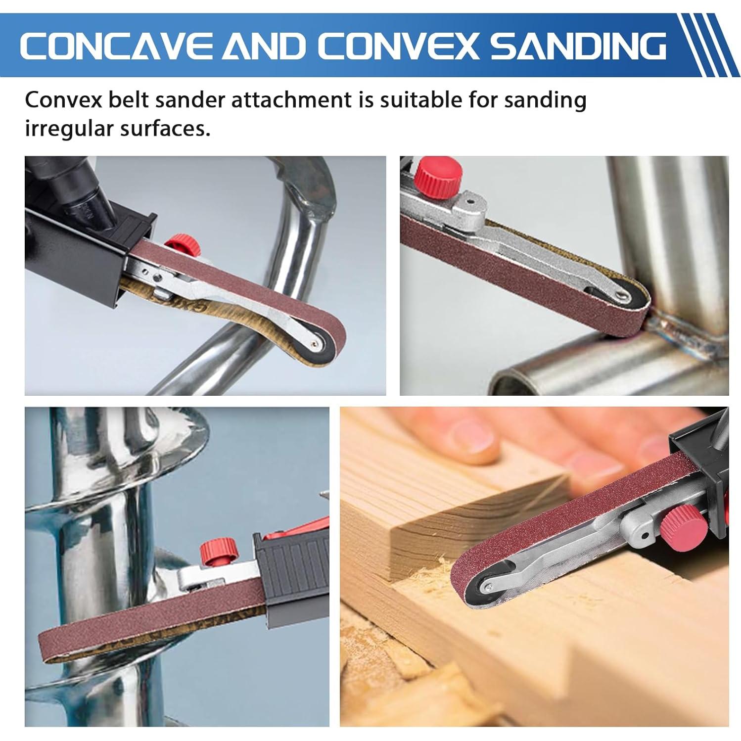 Adaptador Lijadora de Banda MSFULLSEA con 10 Cintas 45.2x1.5cm