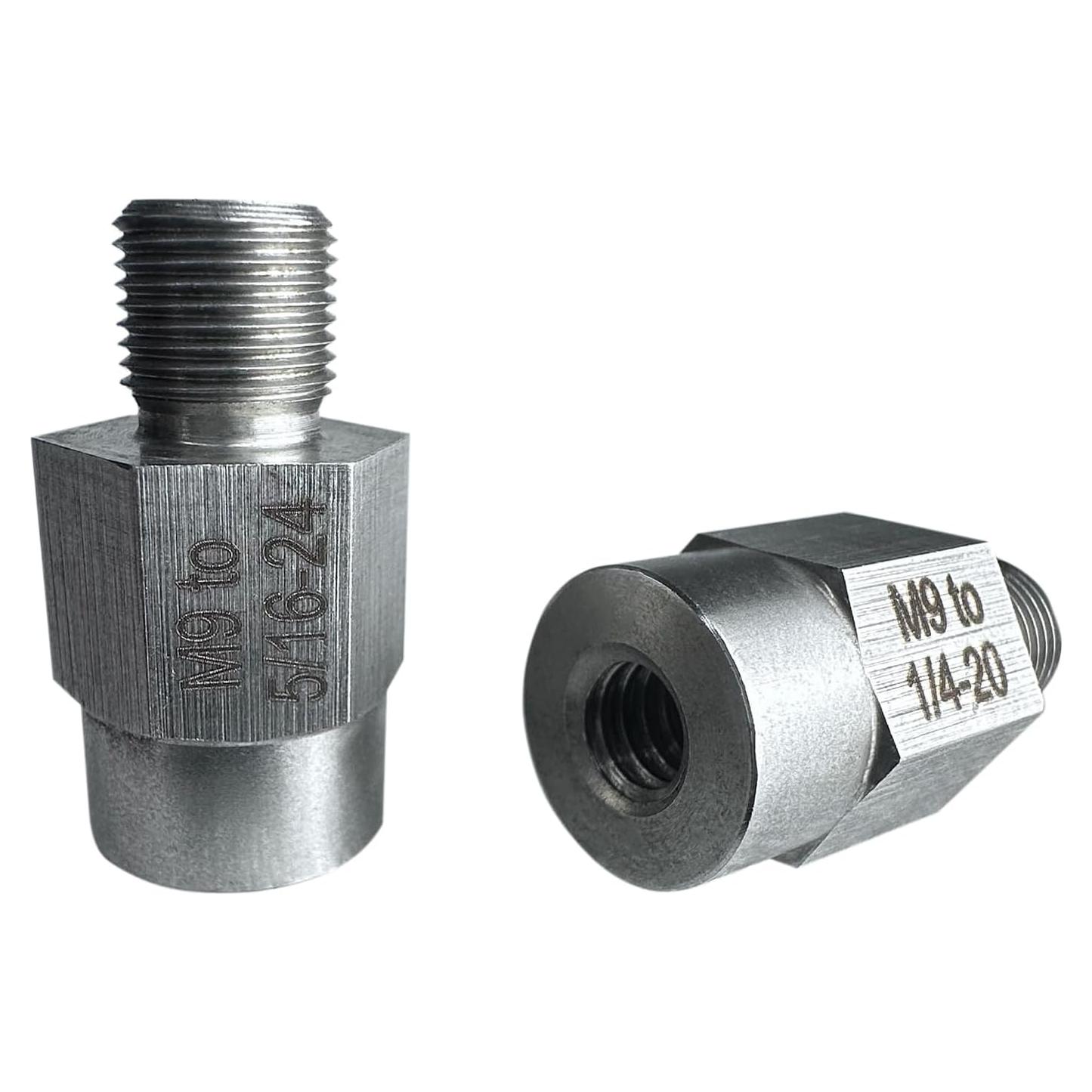 Adaptador de Rosca M9 a 5/16"-24 y 1/4"-20 Noyfemr