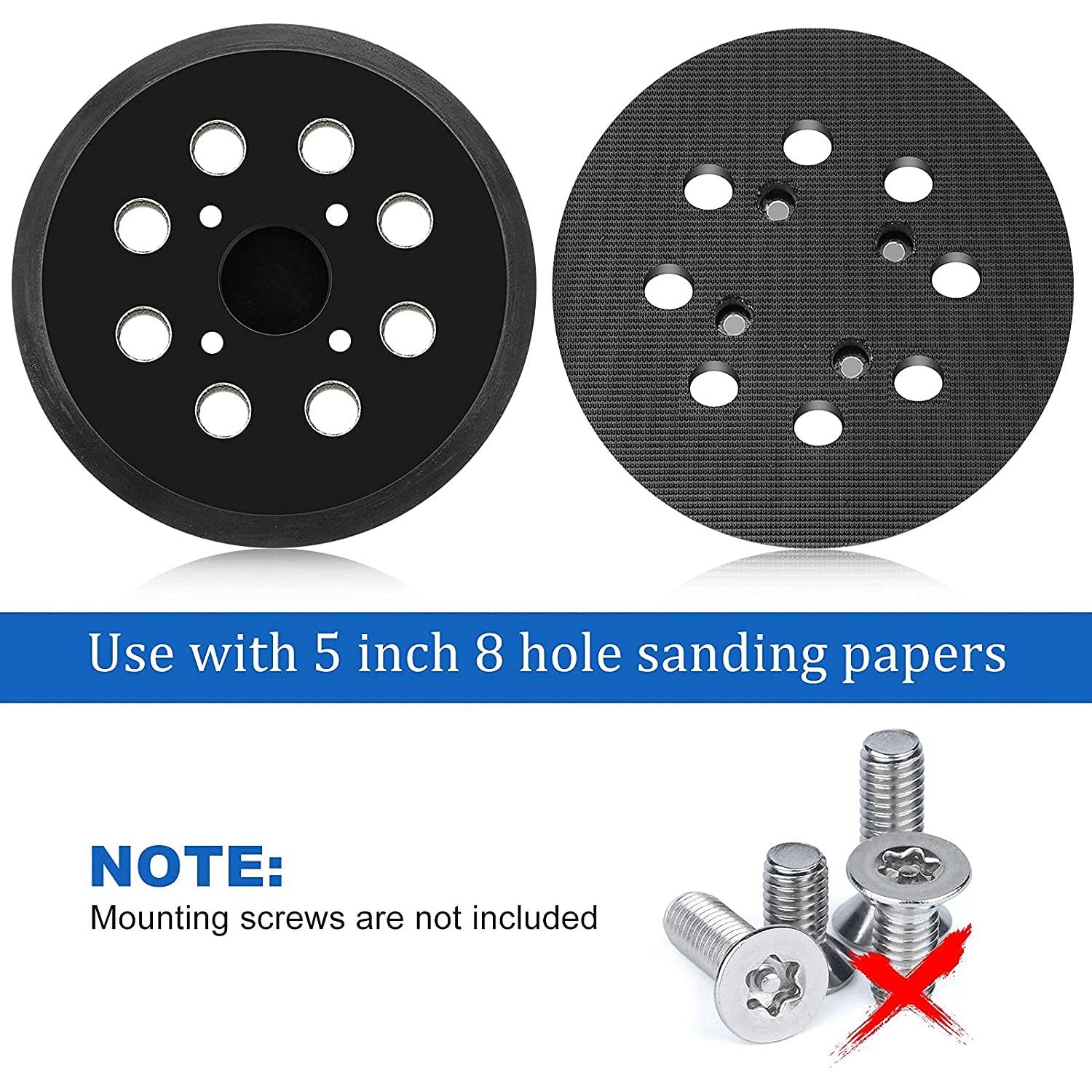 Almohadilla de Lijado 12.7 cm Taokyid 8 Agujeros Compatible