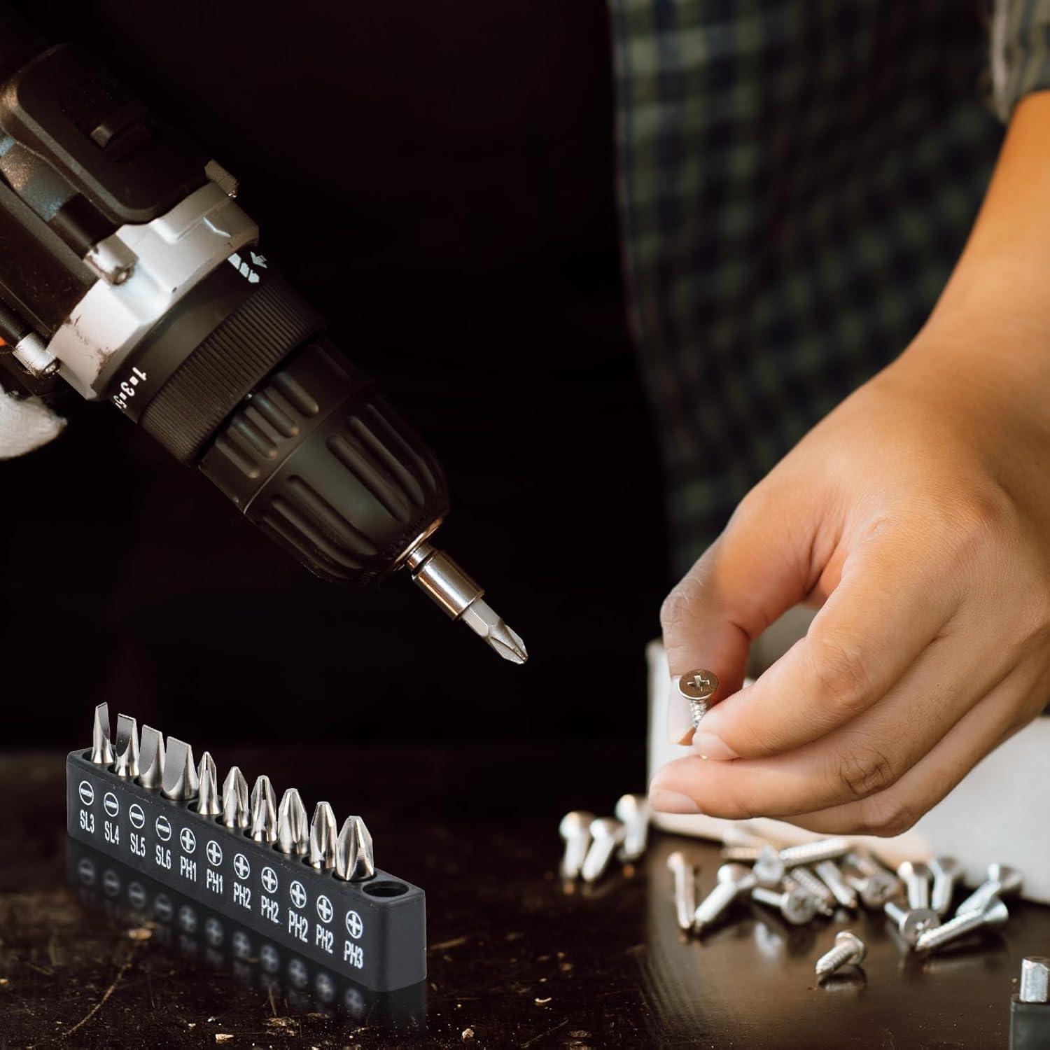 Juego de 22 Piezas de Puntas de Destornillador NAUIX S2