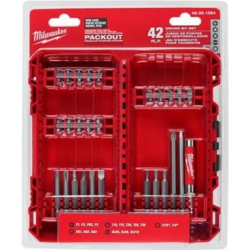 Juego de Puntas Milwaukee 48-32-1551 42 Piezas Acero S2