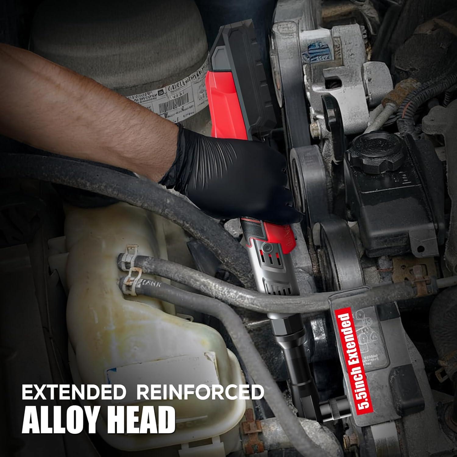 Llave de Trinquete Inalámbrica ADOTOCAM 3/8" 75N.m para Milwaukee