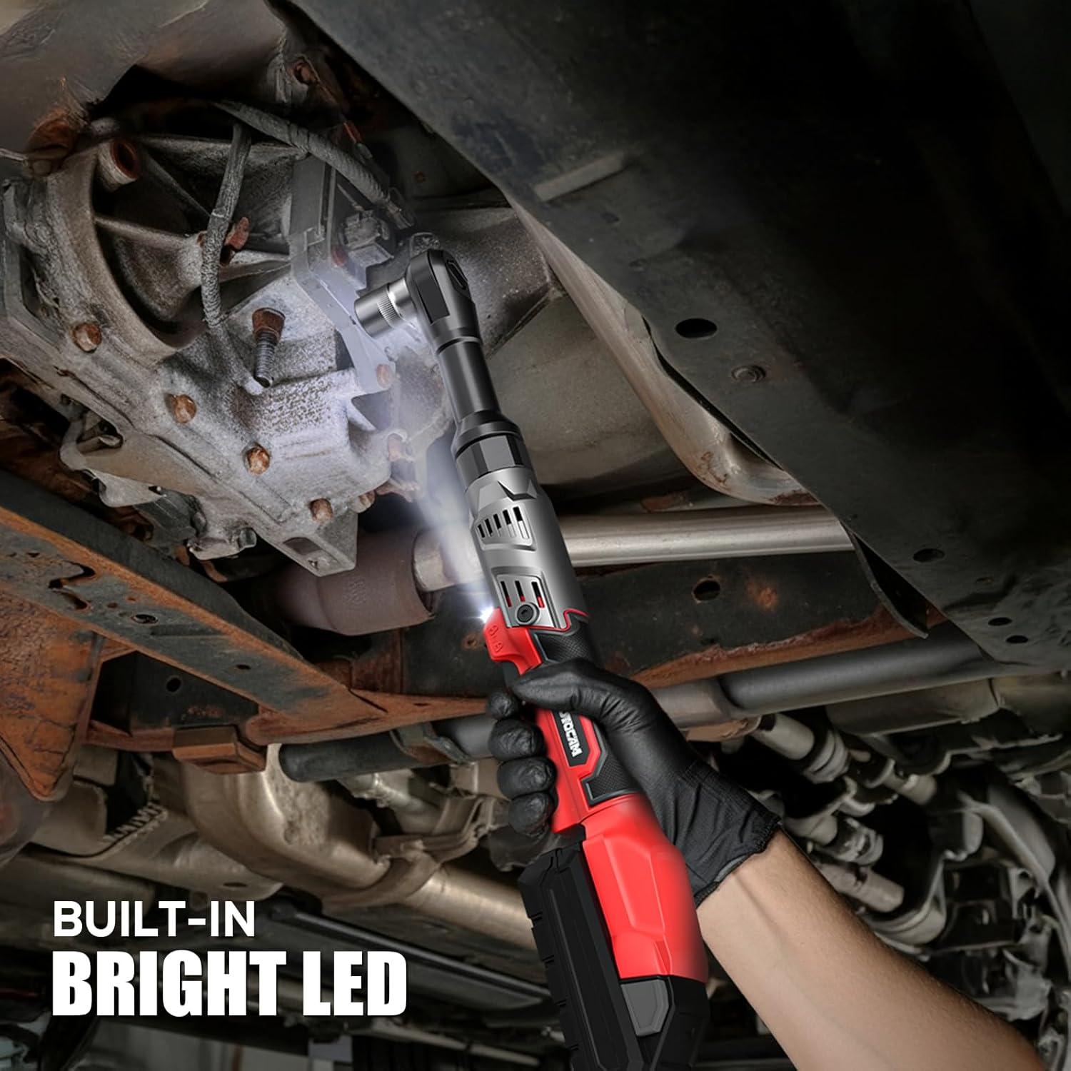 Llave de Trinquete Inalámbrica ADOTOCAM 3/8" 75N.m para Milwaukee