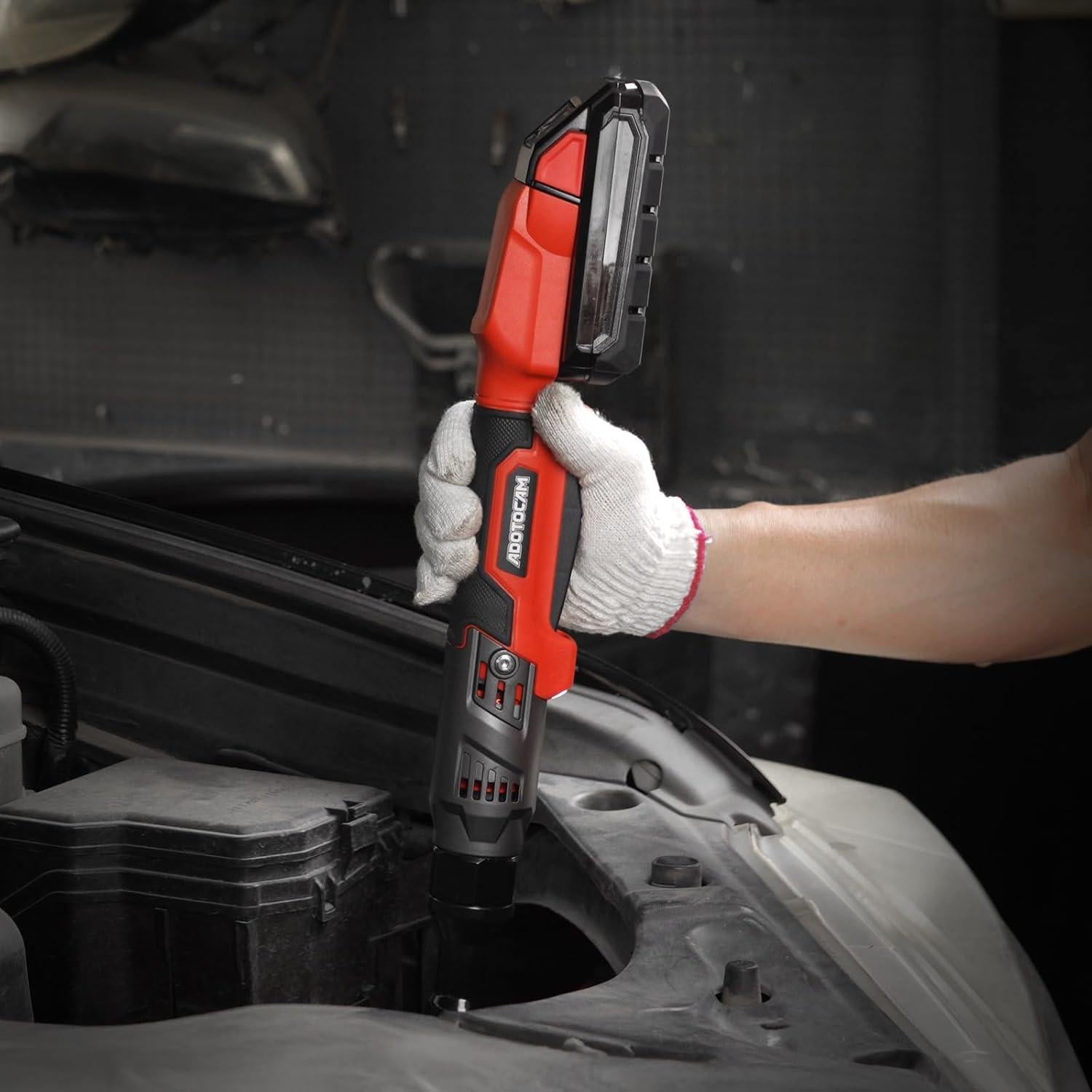 Llave de Trinquete Inalámbrica ADOTOCAM 3/8" 75N.m para Milwaukee