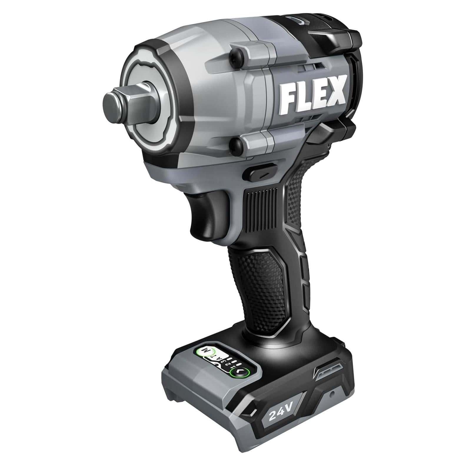 Llave de Impacto Compacta FLEX 24V 1/2" 450 Nm Torque