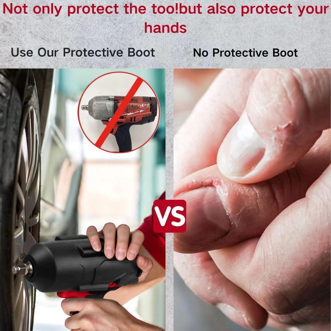 Bota Protectora de Impacto SANFAY 49-16-2767 para Milwaukee M18