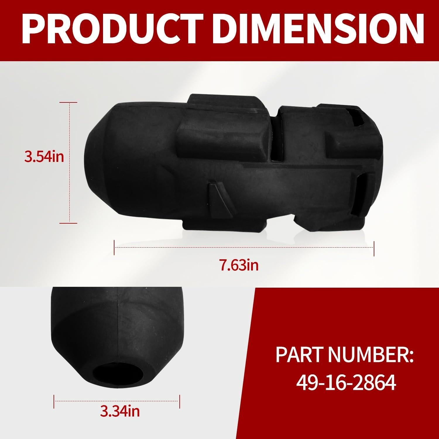 Bota Protectora de Impacto Deawater 49-16-2864 para Milwaukee M18
