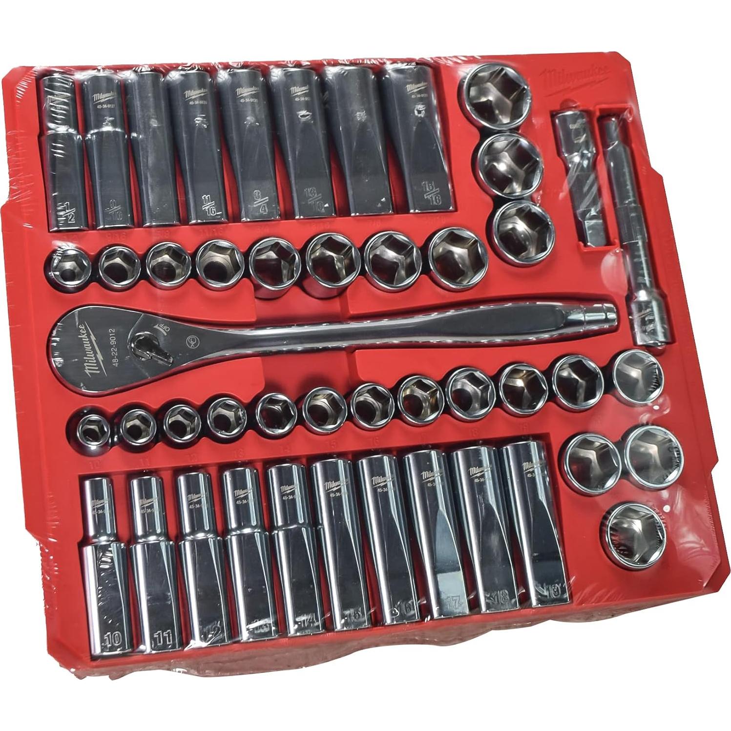 Juego de Herramientas Mecánicas Milwaukee 48-22-9010 47 Piezas