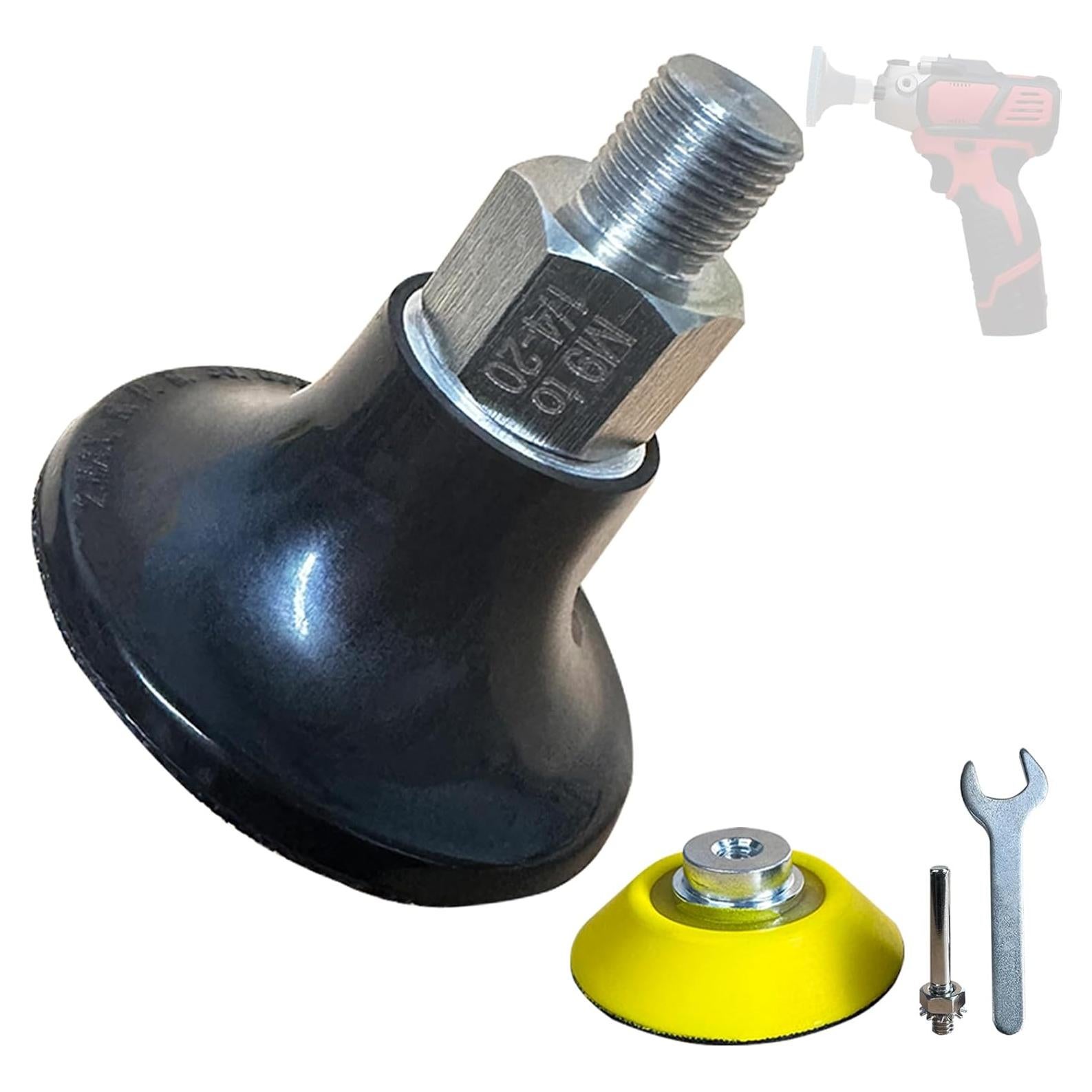 Juego de soporte de disco de lijado 2" Noyfemr con adaptador