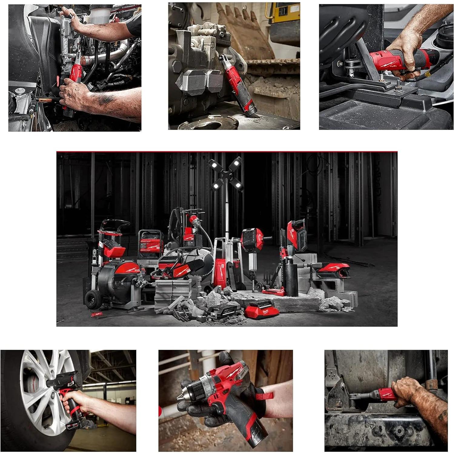 Paquete 2 Baterías 3.0Ah 12V y Cargador Rápido Milwaukee