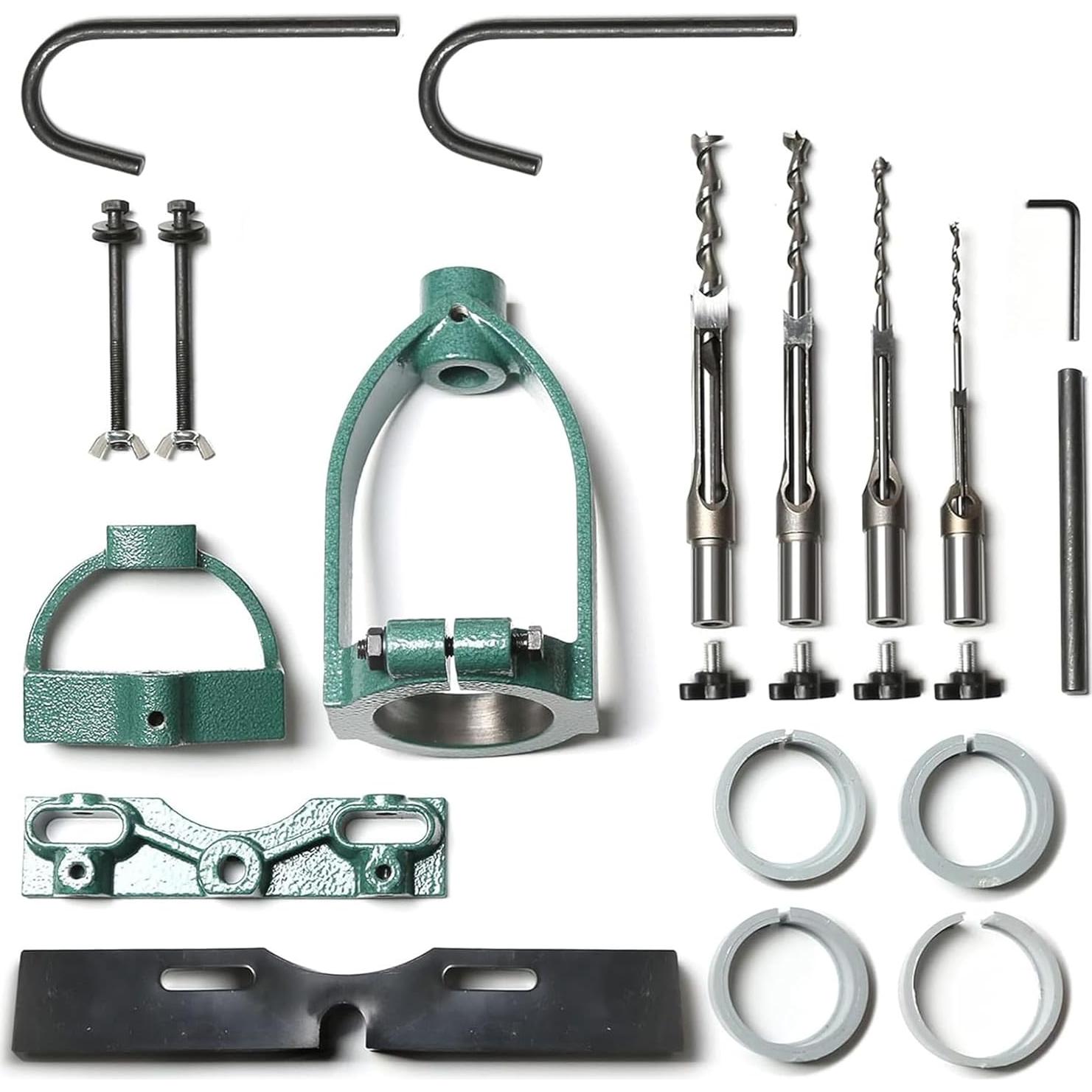 Conjunto de Accesorios de Mortajar BMTURNING para Taladro