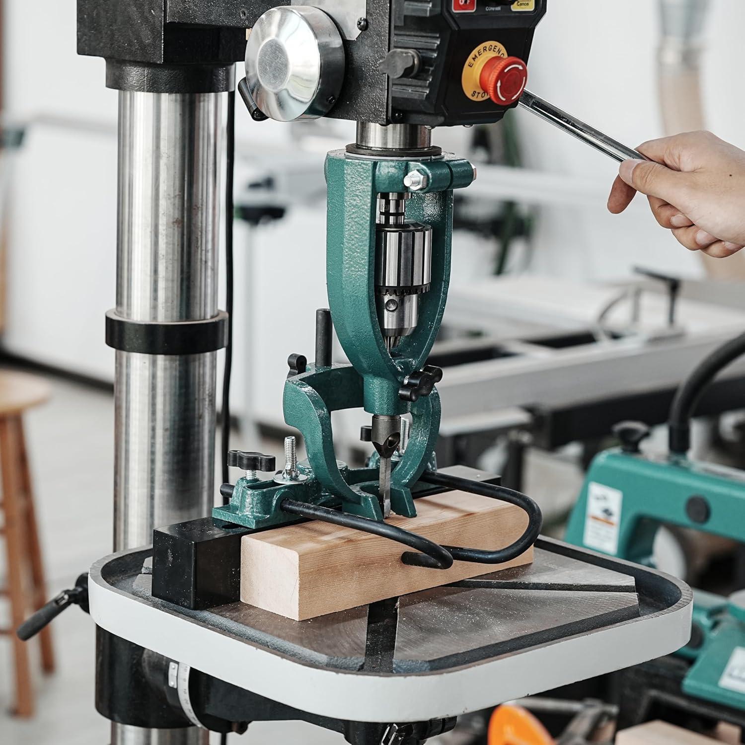 Conjunto de Accesorios de Mortajar BMTURNING para Taladro