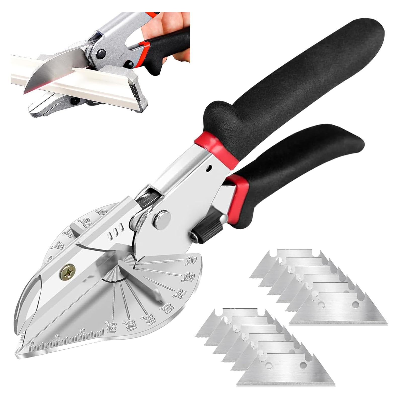 Cortadora de Inglete OOMDMI con 12 Cuchillas de Acero Inoxidable