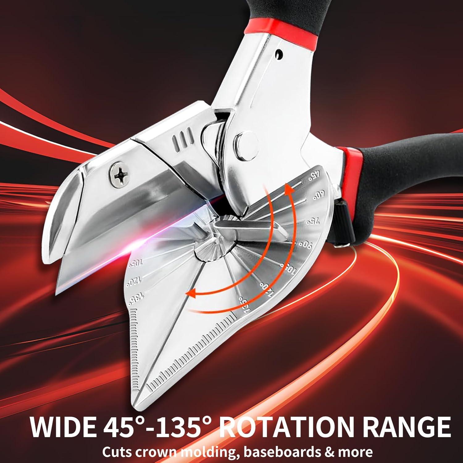 Cortadora de Inglete OOMDMI con 12 Cuchillas de Acero Inoxidable